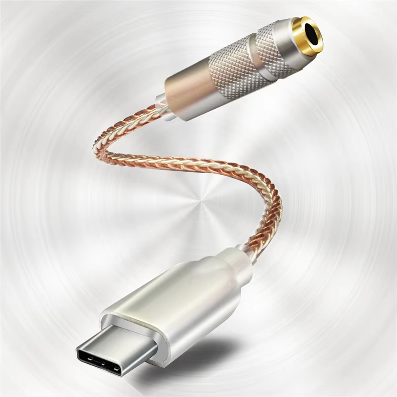 Usb Sound Card External - Adapter USB-C na 3.5mm HiFi DAC