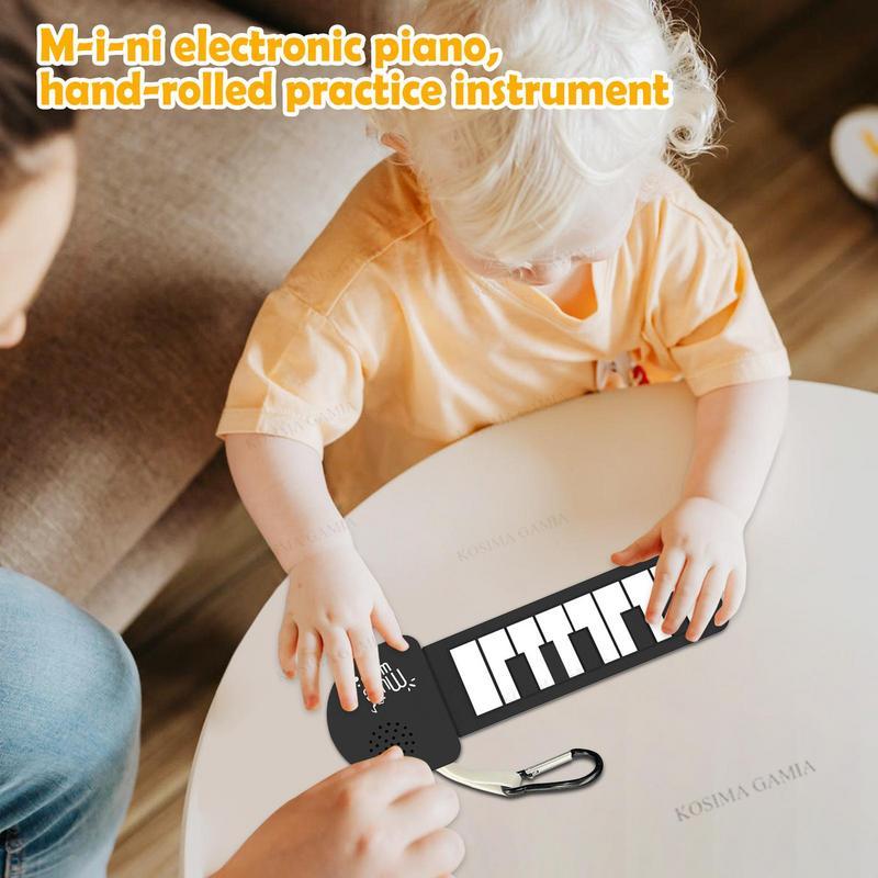 Unique Electronics Gadgets - Elektroniczne pianino zwijane, silikonowe, elektryczne, składane,