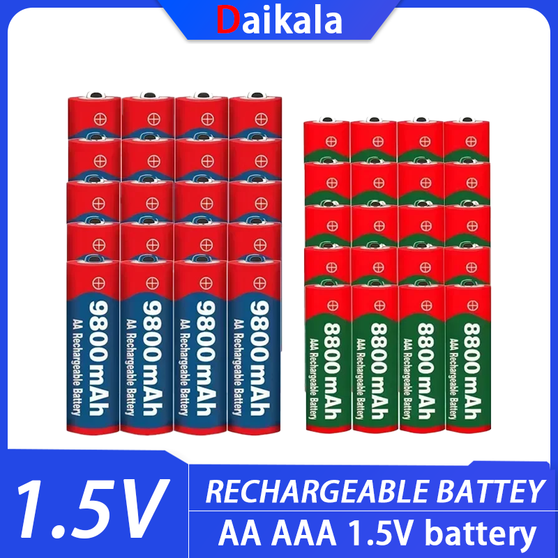 Electronics New Gadgets - Akumulatory 2026 Nowe 1.5V AA 9800