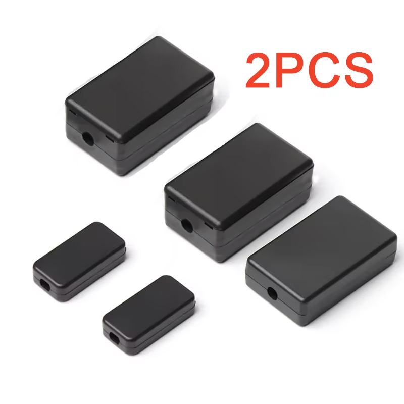Unique Electronics Gadgets - 2 SZT. Plastikowa Wodoodporna Czarna Obudowa