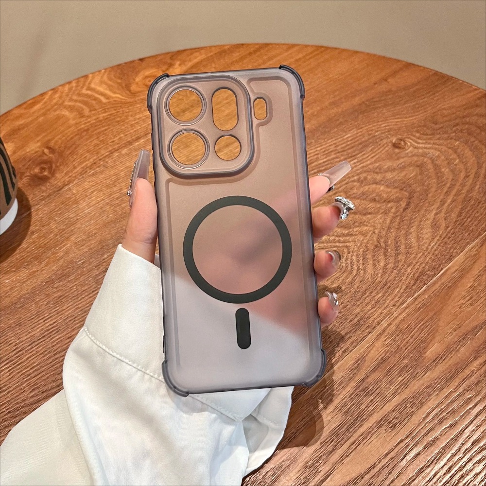 Oppo Find X8 - Proste, matowe, miękkie, frostedowane, magnetyczne etui