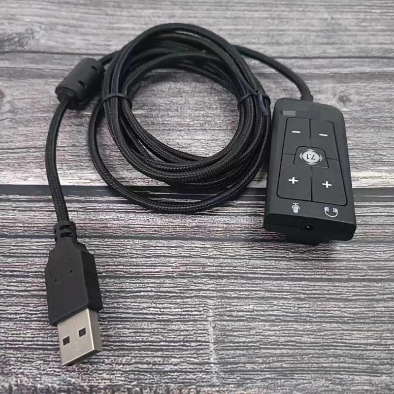 Adapter USB M17B Zewnętrzna ka – Usb Sound Card External recenzja i cena