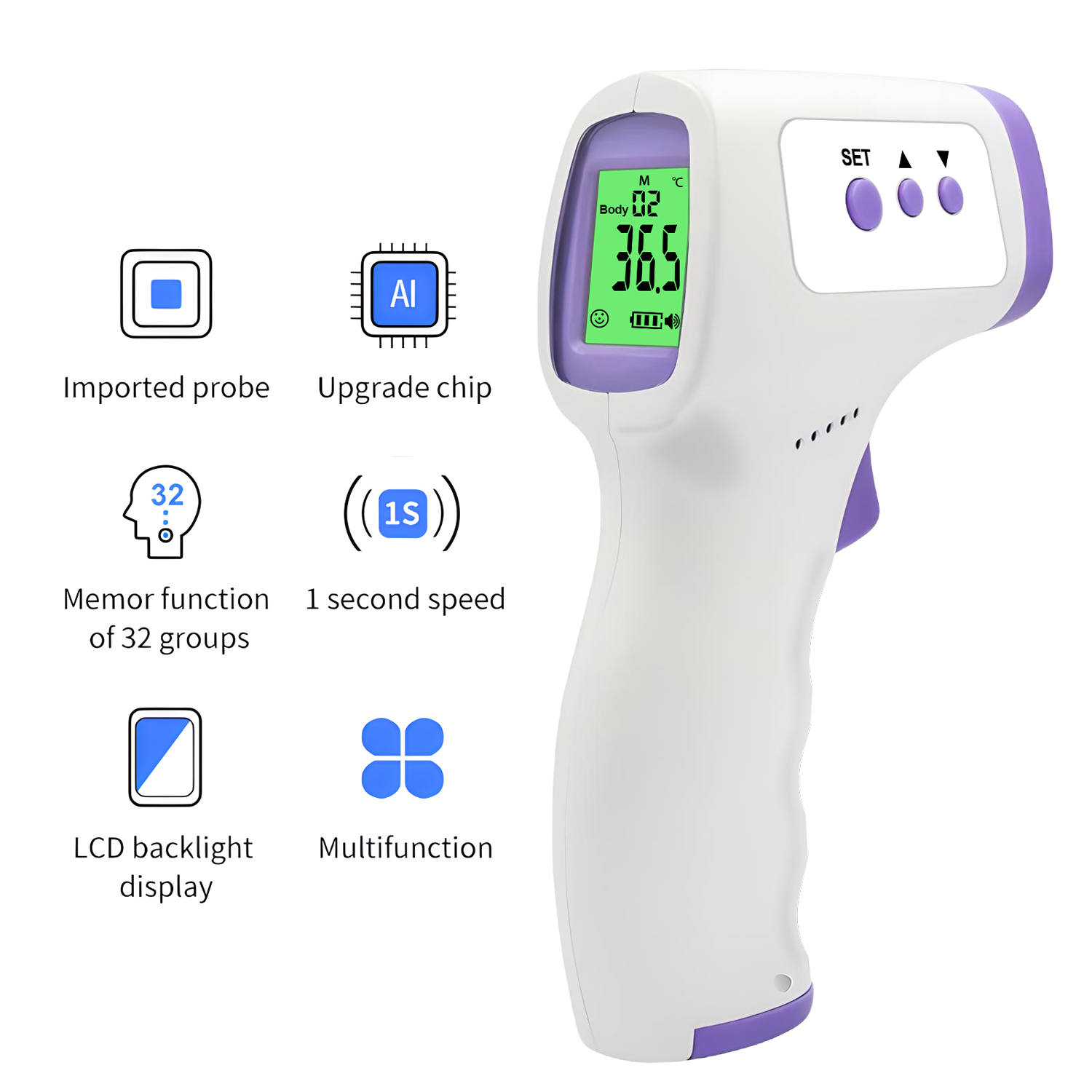 Elektroniczny termometr na czo – Unique Electronics Gadgets recenzja i cena