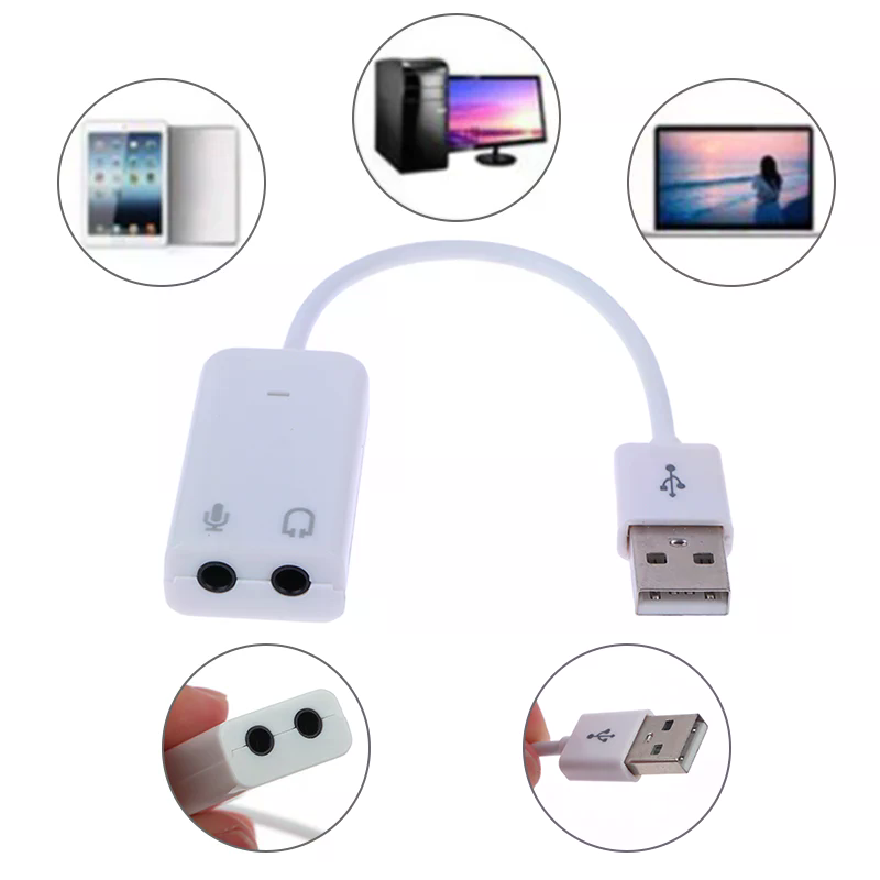 Adapter USB 2.0 3D 7.1 5HV2 z  – Usb Sound Card External recenzja i cena