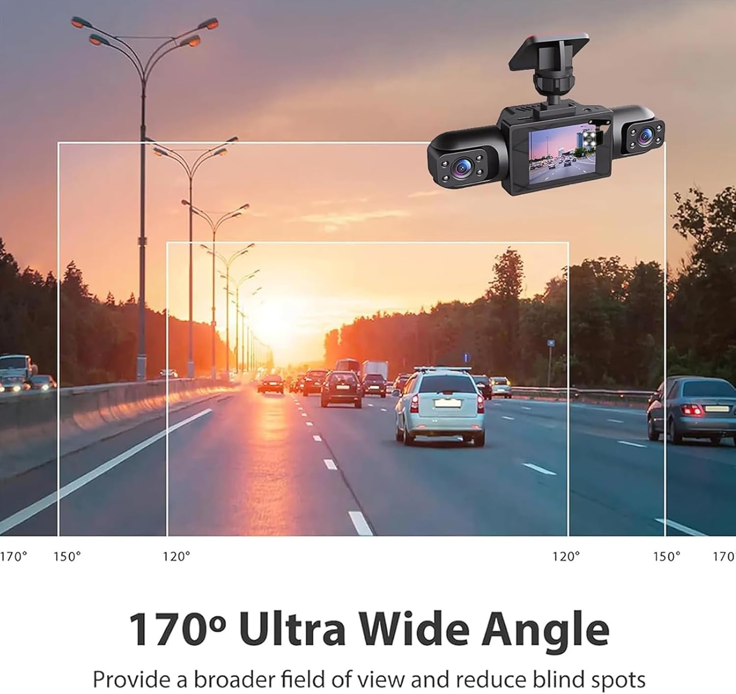 Wielofunkcyjna kamera samochod – Panoramic Dash Cam 360 recenzja i cena