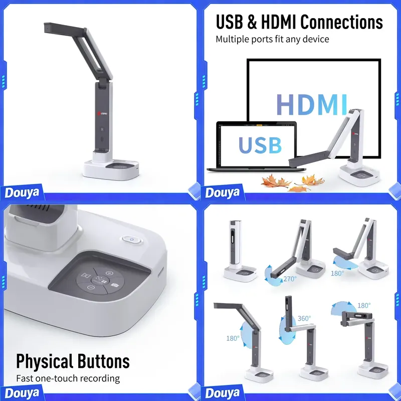 JOYUSING Kamera dokumentacyjna – Document Camera Visualizer recenzja i cena