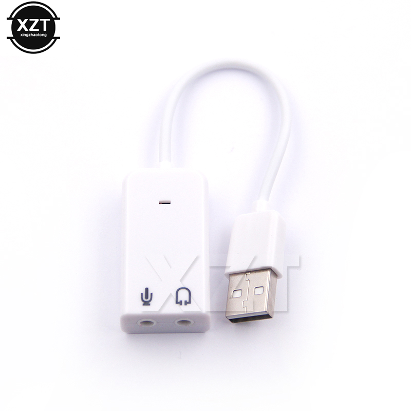 1 sztuk USB Audio Adapter kart – Usb Sound Card External recenzja i cena
